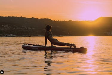 Stand up paddle yoga-ervaring